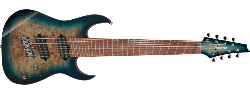 Ibanez RG Multi Scale 8-String Electric Guitar - Cosmic Blue Starburst Prix Cassé
