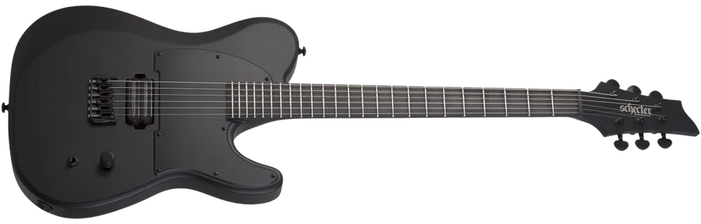 Nouveauté Schecter PT Black Ops Electric Guitar - Satin Black Open Pore