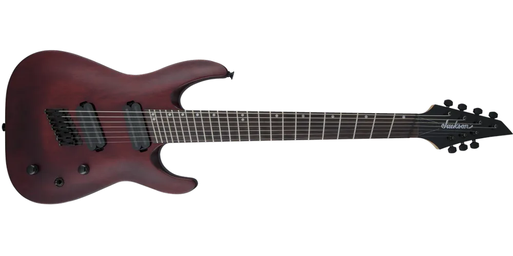 Affaire À Saisir Jackson Guitars DKAF7 X-Series Dinky Arch-Top Multi-Scale 7-String Electric Guitar - Stained Mahogany