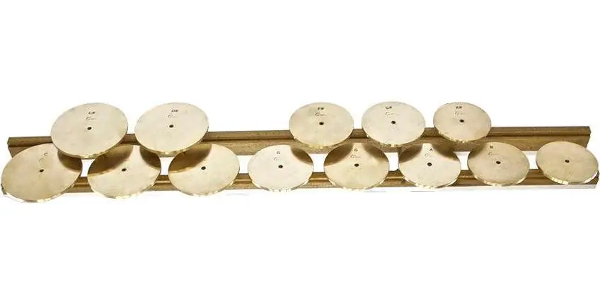 Nouvel Arrivage Dream Crotales Set with Frame - Low Octave