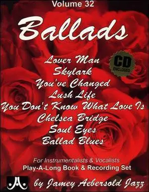 Aebersold Jamey Aebersold Vol. 32 Ballads Nouvelle Collection