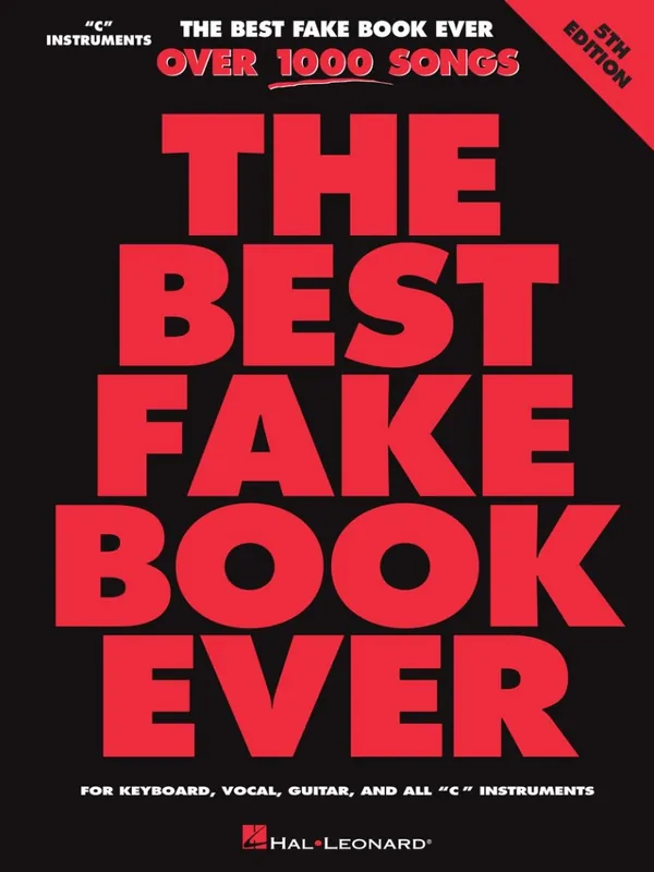 Prix Choc Hal Leonard Best Fake Book Ever (5th Edition) - C Edition - Book