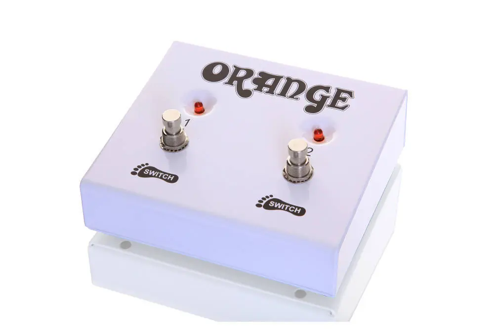 Top Vente Orange Amplifiers 2 Button Footswitch