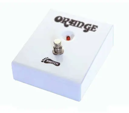 Offre Exclusive Orange Amplifiers 1 Button Footswitch