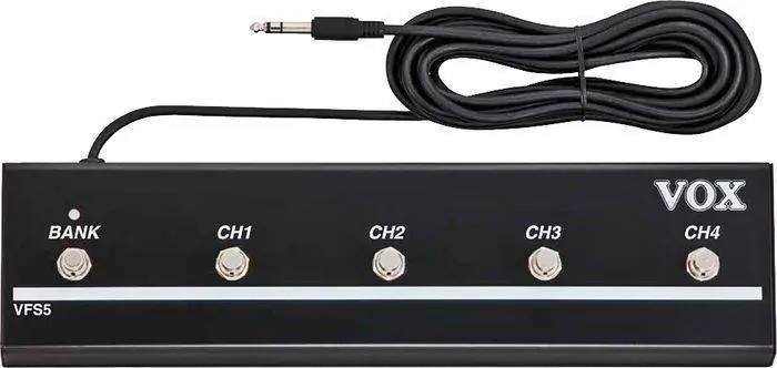 Meilleure Vente Vox 5 Button Footswitch for VT Series
