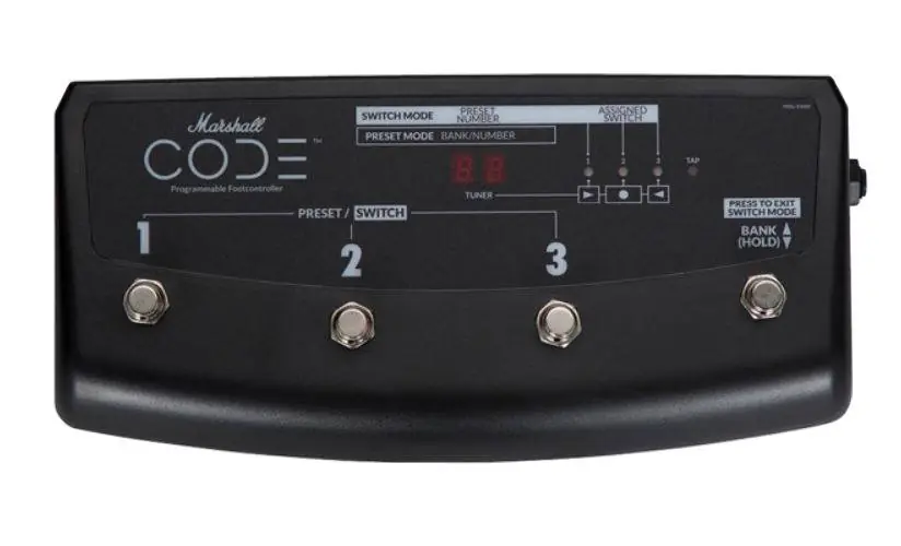Marshall PEDL-91009 4-way Footswitch for Code Amplifiers Bon Plan