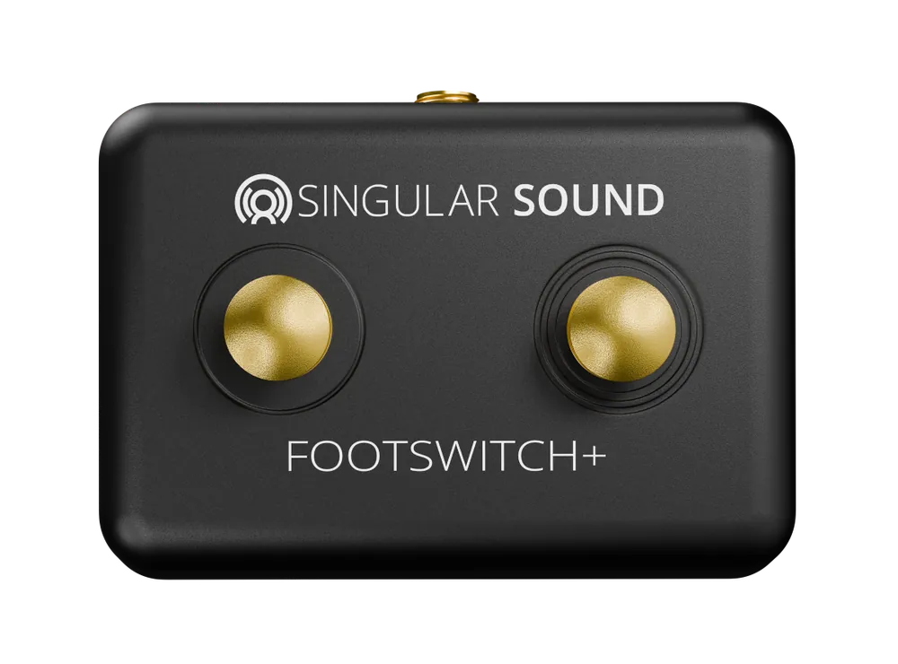 Meilleur Choix Singular Sound Footswitch+ - Black/Gold