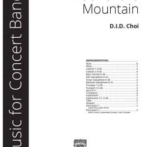 Acheter Direct Carl Fischer Rider of the Mountain - Choi - Concert Band Full Score - Gr. 2