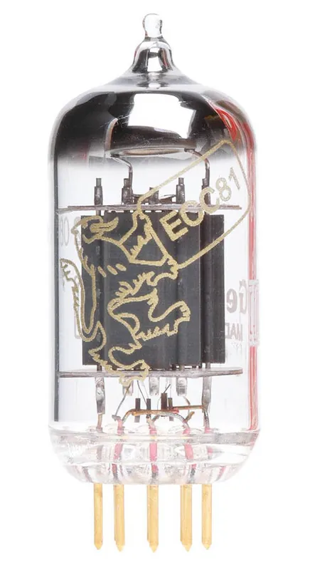 Genalex Gold Lion B739 / ECC81 / 12AT7 Preamp Vacuum Tube with Gold Pins Livraison Express