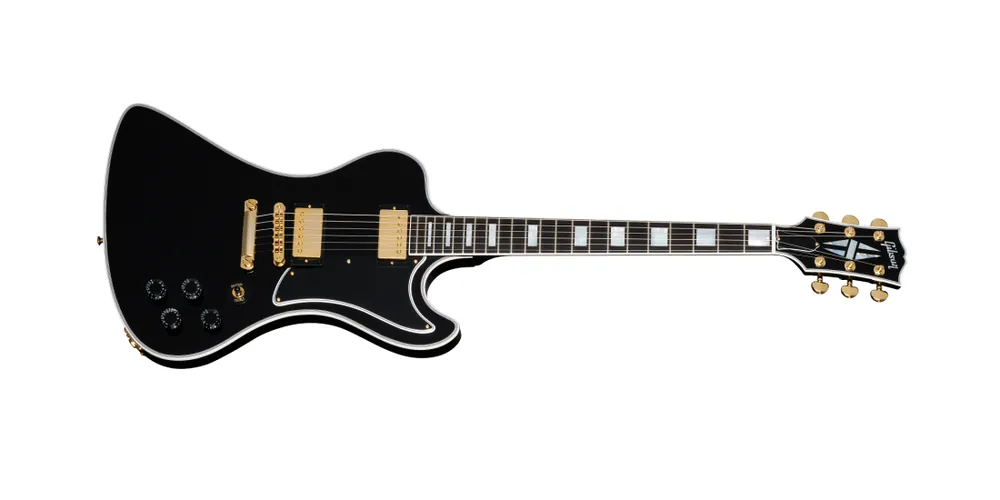 Gibson Custom Shop RD Custom Electric Guitar with Hardshell Case - Ebony Pas Cher