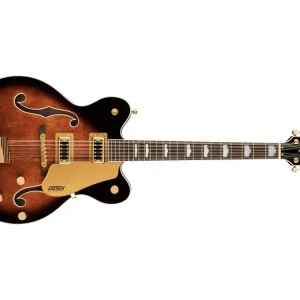 Dernière Chance Gretsch Guitars G5422G-12 Electromatic Classic Hollow Body Double-Cut 12-String with Gold Hardware, Laurel Fingerboard - Single Barrel Burst