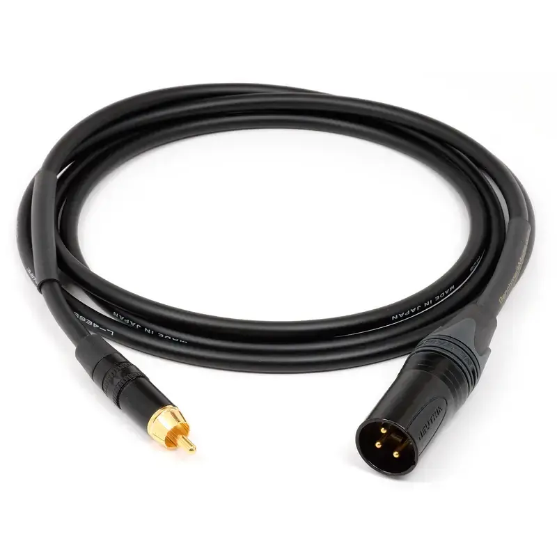 Super Prix Benchmark Media RCA to XLRM Adapter Cable for Analog Audio - 3‘