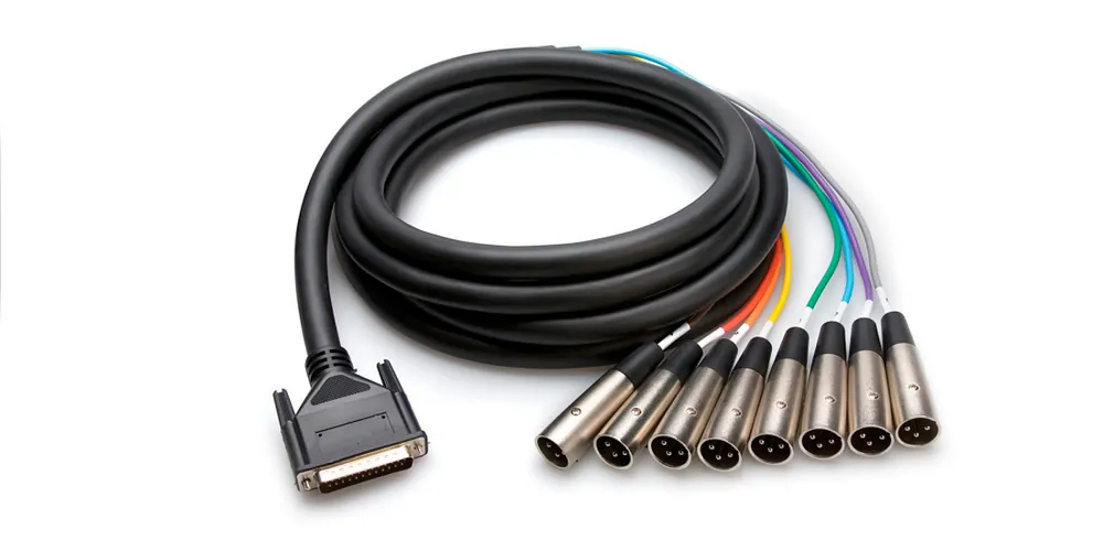 Hosa DB25 to XLR3M Balanced Snake - 3 Metres Meilleur Choix