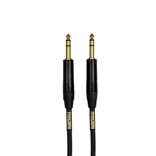 Quantité Limitée Mogami Gold 1/4‘‘ TRS to 1/4‘‘ TRS Patch Cable - 6 Foot