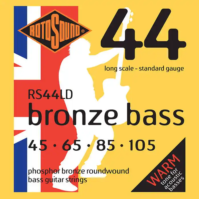 Soldes Rotosound Phosphor Bronze Acoustic Bass Strings 45-105