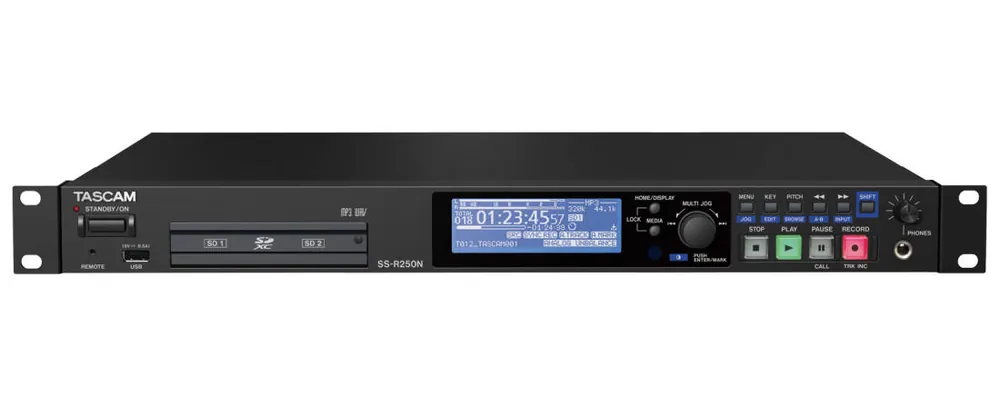 Petit Prix Tascam SS-R250N Solid State Recorder with Networking