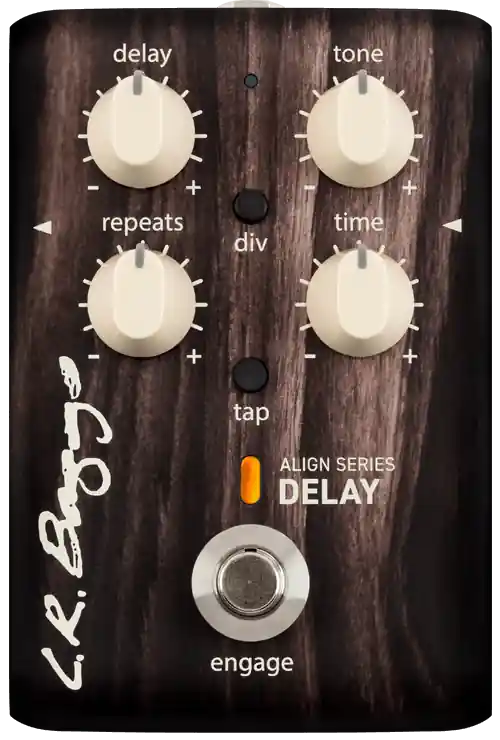 L.R Baggs Align Series Delay Pedal Dernier Modèle