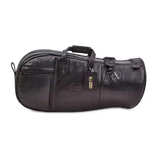 Gard Bags Leather Baritone Horn Gig Bag - Black Prix Promo