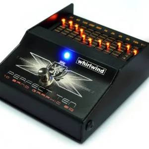 Whirlwind Perfect Ten - 10 Band EQ Pedal for Guitar and Keyboard Populaire