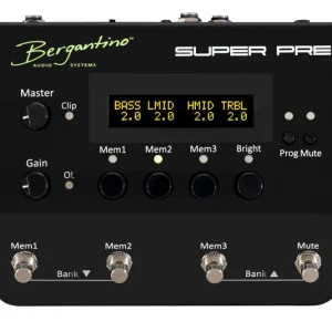 Achat Immédiat Bergantino Super Pre Bass Preamp