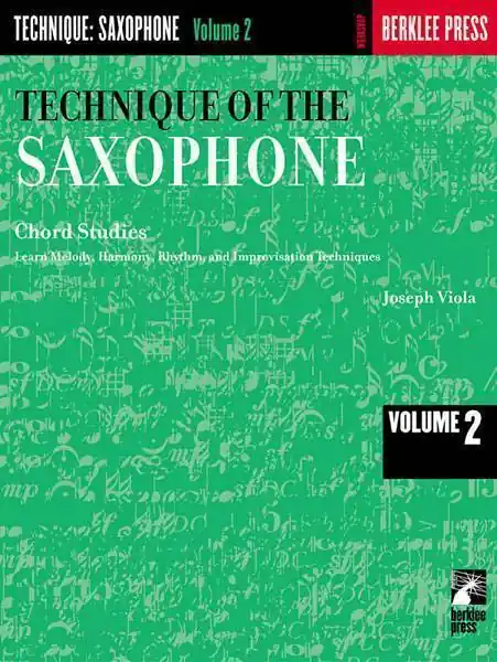 Berklee Press Technique of the Saxophone - Volume 2 Prix Réduit