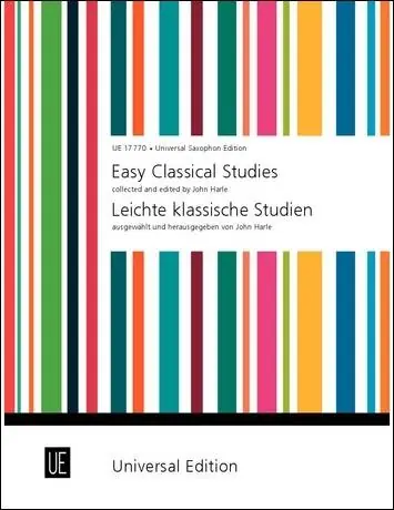 Must-Have Universal Edition Easy Classical Studies - Harle - Saxophone - Book