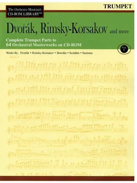 Hal Leonard Dvorak, Rimsky-Korsakov and More - Volume 5 Prix Cassé