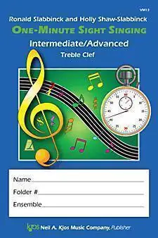 Populaire Kjos Music One-Minute Sight Singing - Intermediate/Advanced