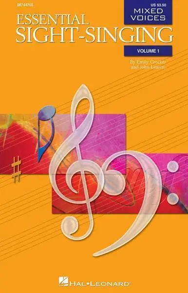 Hal Leonard Essential Sight-Singing Vol. 1 Mixed Voices Certifié