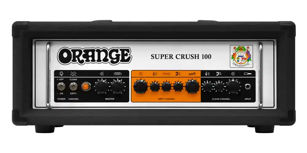 Certifié Orange Amplifiers Super Crush 100W Head - Black