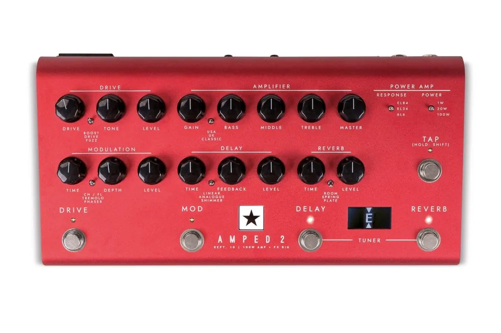 Commander Maintenant Blackstar Amplification Dept. 10 AMPED 2 100W Amp + FX Pedal