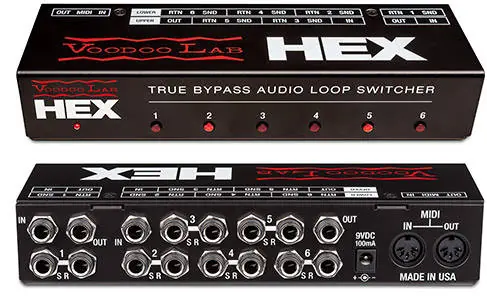 Jusqu'à Épuisement Des Stocks Voodoo Lab True Bypass Audio Loop Switcher