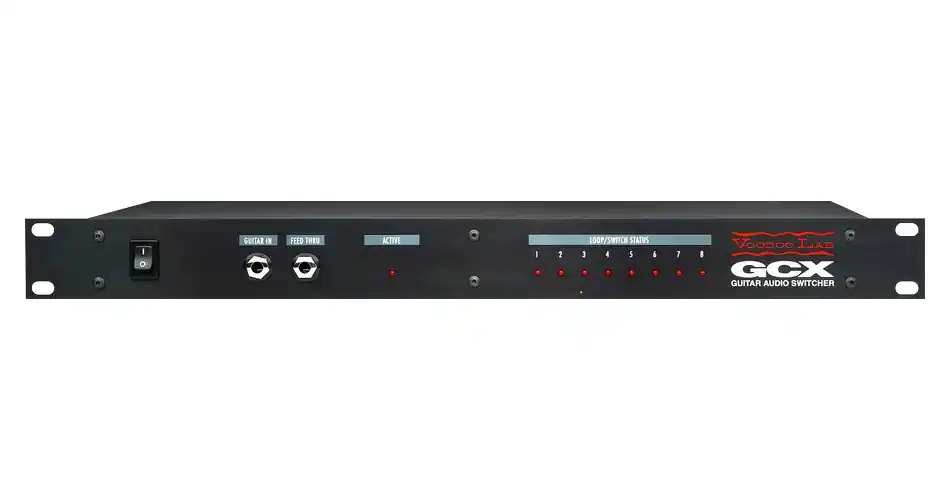 Voodoo Lab GCX True Bypass 8-Loop Rackmount Audio Switcher Offre Du Jour