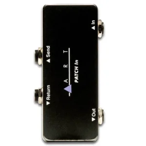 ART Pro Audio Compact Pedalboard Patch-bay / Insert Point Quantité Limitée