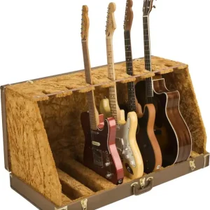 Fender Classic Series Case Stand - 7 Guitar, Brown Dernier Modèle