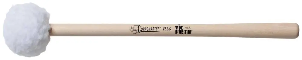 Top Vente Vic Firth Corpsmaster Bass Drum Sticks - SOFT L 14 1/8‘‘, Head 1 3/4‘‘ x 1 5/16‘‘
