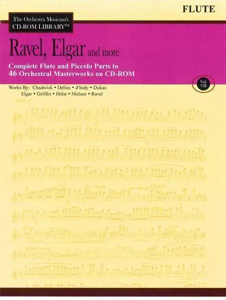 Hal Leonard Ravel, Elgar and More - Volume 7 Prix Cassé