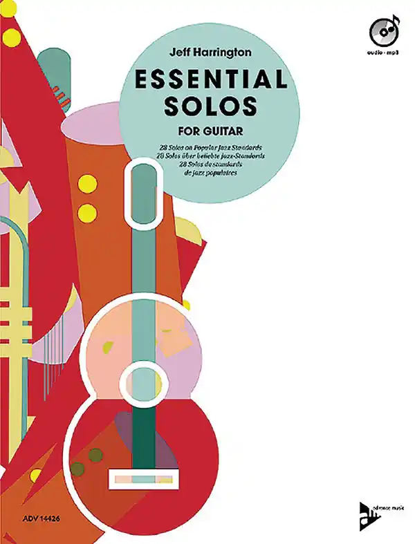 Advance Music Essential Solos for Guitar - Harrington - Book/CD Offre Spéciale
