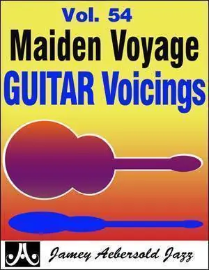 Aebersold Jamey Aebersold Vol. 54 - Guitar Comping Produit De Marque