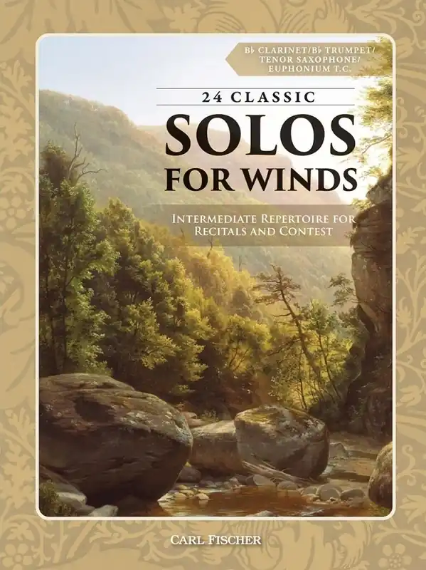 Retour Gratuit Carl Fischer 24 Classic Solos (for Winds) Intermediate repertoire for recitals and contest - Bb Instruments - Book