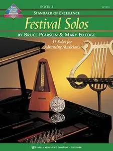 Kjos Music Standard of Excellence Festival Solos, Book 3 - Pearson/Elledge - Alto Saxophone - Book/Audio Online Nouvel Arrivage