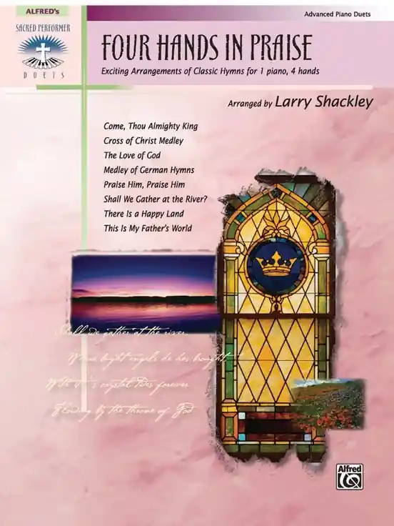 Prix Bas Alfred Publishing Four Hands in Praise - Shackley - Piano Duets (1 Piano, 4 Hands) - Book