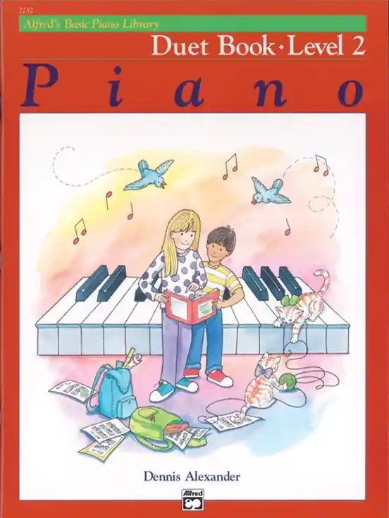 Alfred Publishing Alfred‘s Basic Piano Library Duet Book 2 - Alexander - Piano Duets (1 Piano, 4 Hands) - Book Vente Directe