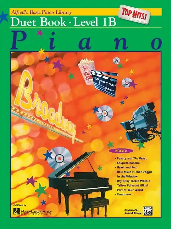 Vente Flash Alfred Publishing Alfred‘s Basic Piano Library Top Hits! Duet Book 1B - Piano Duets (1 Piano, 4 Hands) - Book