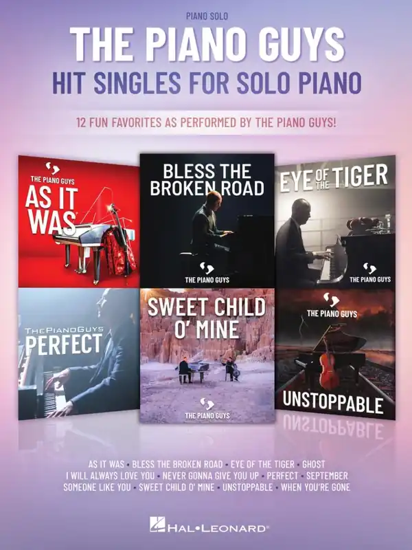 Certifié Hal Leonard The Piano Guys Hit Singles for Piano Solo - Book