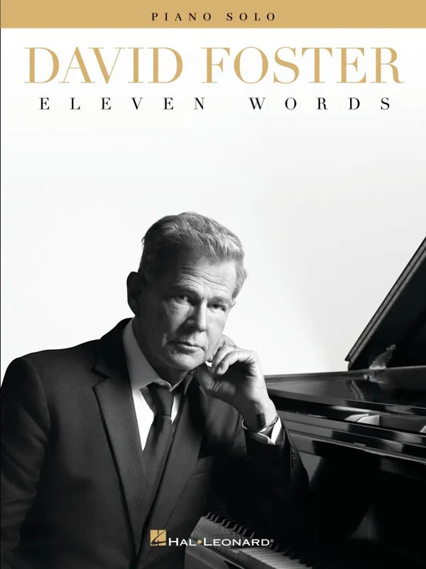 Hal Leonard David Foster Eleven Words - Piano - Book Vente Flash