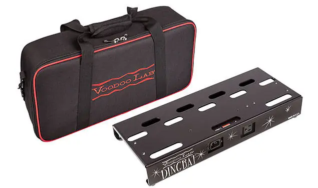 Voodoo Lab Dingbat Small Pedalboard with Pedal Power 2 Plus Power Package Expédié Aujourd'hui