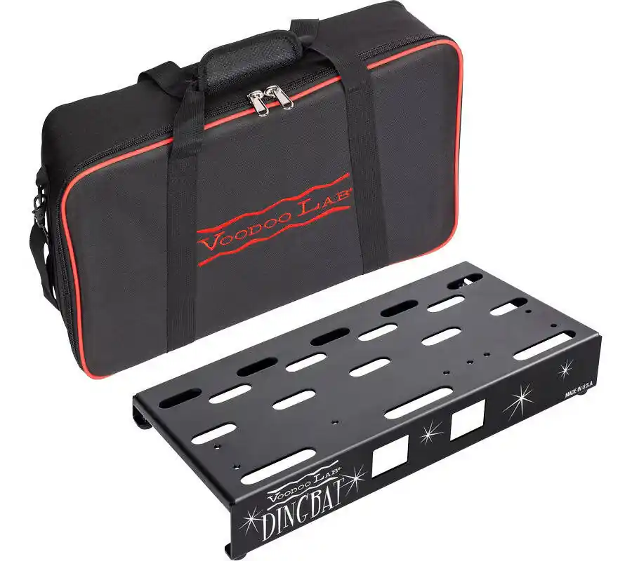 Voodoo Lab Dingbat Small Pedalboard with Case and Pedal Power 2 PLUS Commander Maintenant