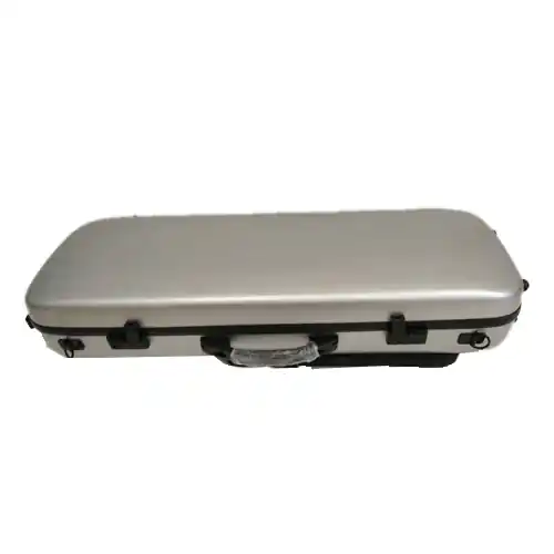 Young Heung Adjustable Oblong Viola Case - Silver Solde