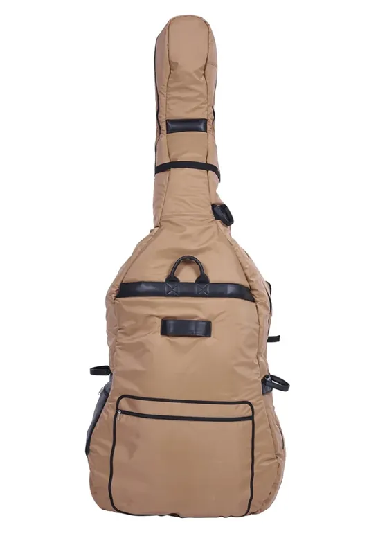 Promotion Saisonnière Bam Cases Performance 3/4 Double Bass Cover - Caramel